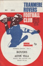 Tranmere Rovers v Aston Villa
