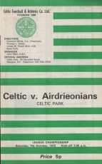 Celtic v Airdrieonians