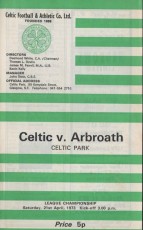Celtic v Arbroath
