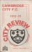 Cambridge City v Wimbledon