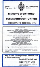 Bishop's Stortford v Peterborough United