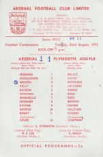 Arsenal v Plymouth Argyle