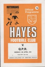 Hayes v Queens Park Rangers