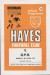 Hayes v Queens Park Rangers