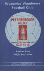 Wycombe Wanderers v Peterborough United