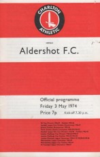 Charlton Athletic v Aldershot Town