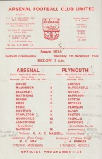 Arsenal v Plymouth Argyle
