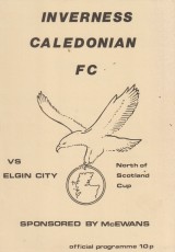 Inverness CT v Elgin City