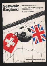 Switzerland v England