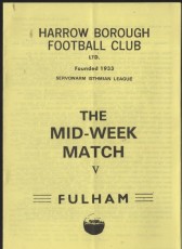 Harrow Borough v Fulham