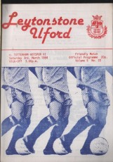 Leytonstone & Ilford v Tottenham Hotspur