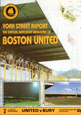 Boston United v Bury