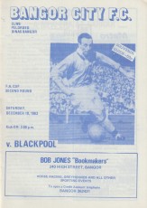 Bangor City v Blackpool