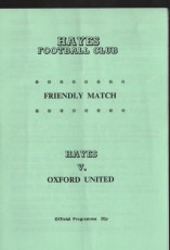 Hayes v Oxford United