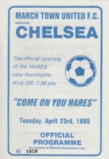 March Town United v Chelsea
