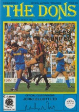 Wimbledon v Leeds United