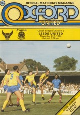 Oxford United v Leeds United