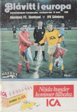 Gothenburg v Aberdeen