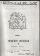 Harrow Borough v Tottenham Hotspur