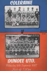 Coleraine v Dundee United