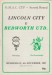 Lincoln City v Bedworth United