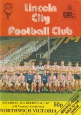 Lincoln City v Northwich Victoria
