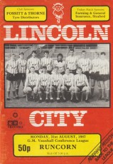 Lincoln City v Runcorn