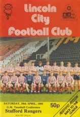 Lincoln City v Stafford Rangers