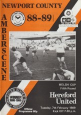 Newport County v Hereford United