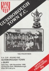 Guisborough Town v Bury