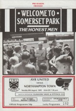 Ayr United v Northampton Town