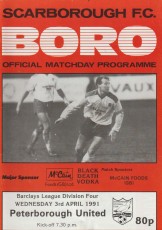 Scarborough v Peterborough United