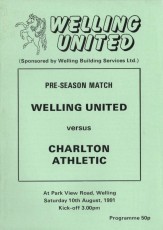 Welling United v Charlton Athletic