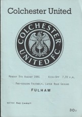 Colchester United v Fulham