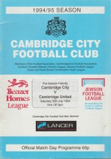 Cambridge City v Cambridge United