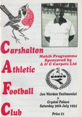 Carshalton Athletic v Crystal Palace