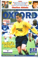 Oxford United v Charlton Athletic