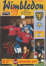 Wimbledon v Leicester City