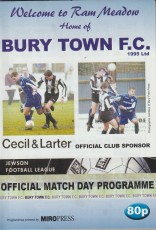 Bury Town v Peterborough United