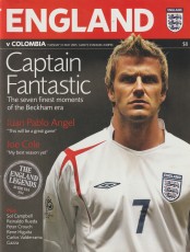 England v Columbia
