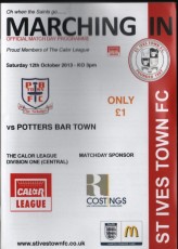 St Ives Town v Potters Bar Town