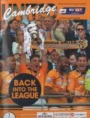 Cambridge United v Plymouth Argyle