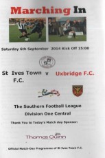St Ives Town v Uxbridge
