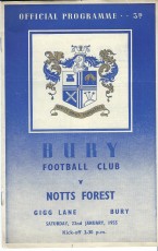 Bury v Nottingham Forest