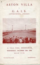Aston Villa v Gothenburg