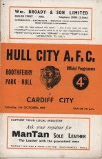 Hull City v Cardiff City