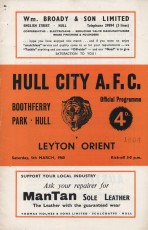 Hull City v Leyton Orient