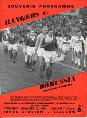 Rangers v Borussia Monchengladbach