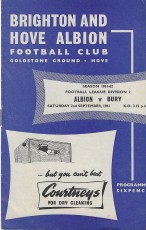 Brighton & Hove Albion v Bury