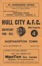 Hull City v Northampton Town
